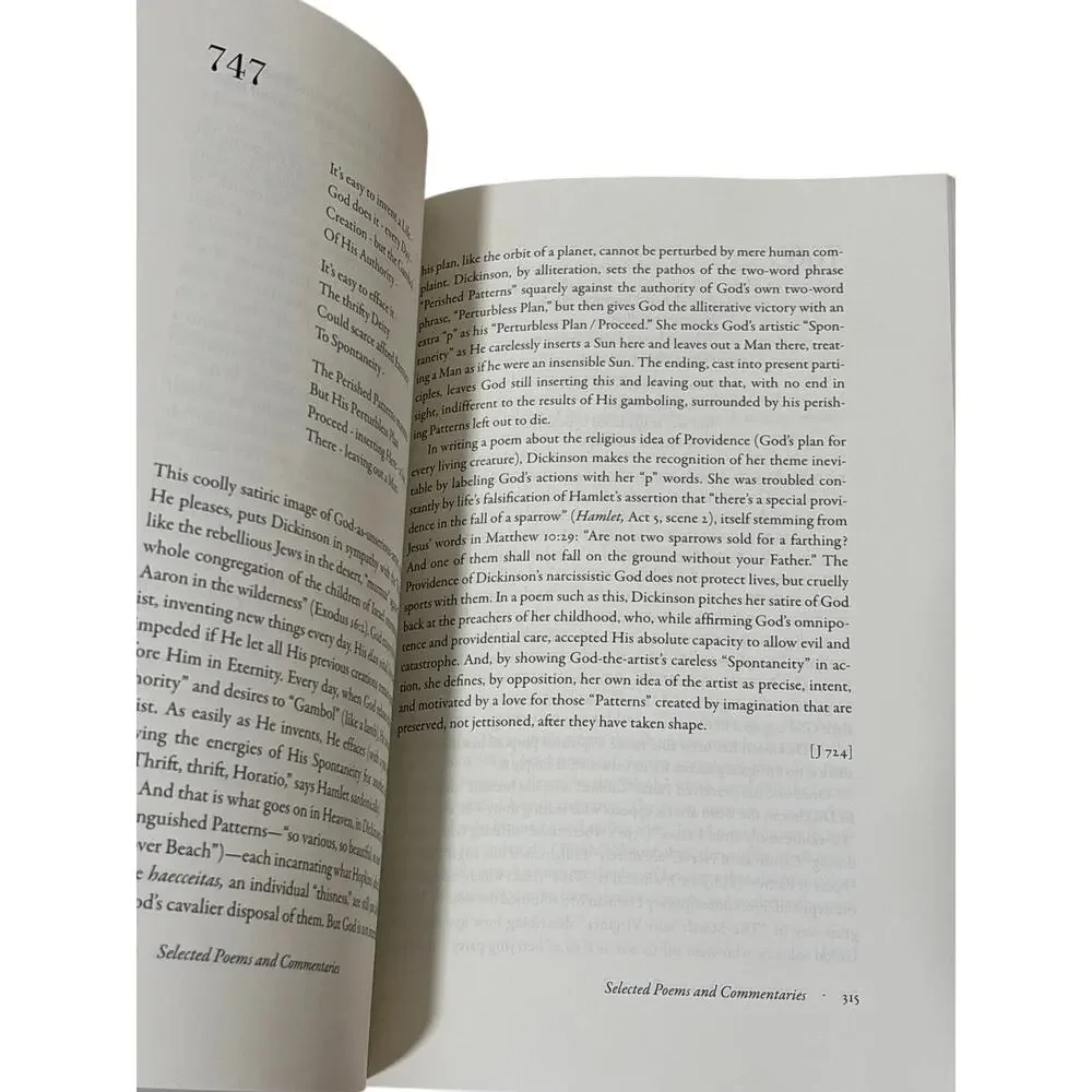 Dickinson: Selected Poems and Commentaries